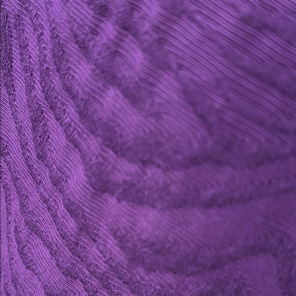 Purple Sleeveless Dress with Button Detail - Picture 4 of 4